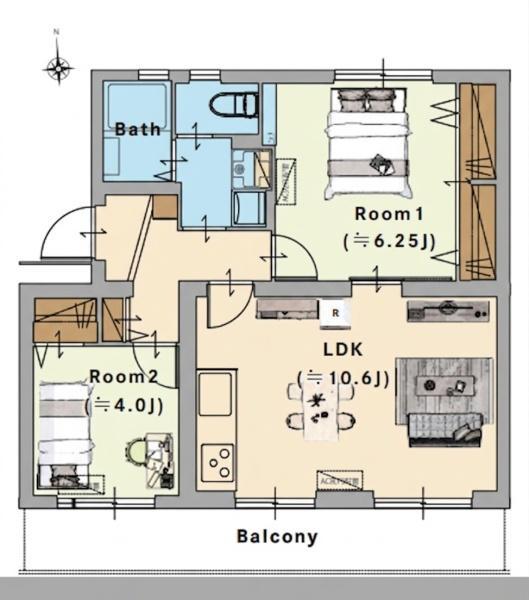 高洲一丁目住宅 3号棟