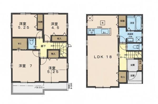八千代市大和田新田1077番(全2棟)A棟